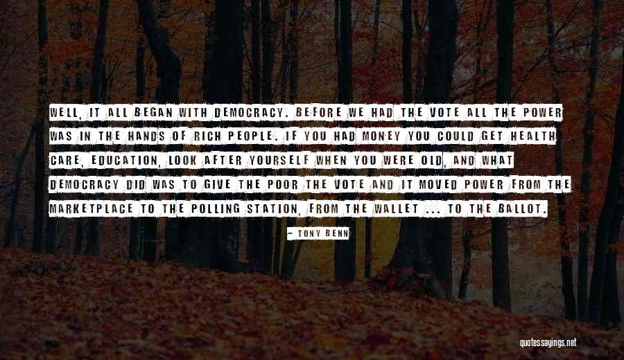 Acostumbras In English Quotes By Tony Benn Acostumbras In English Quotes By Tony Benn