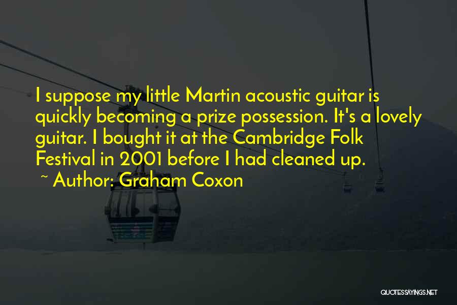 Acoustic Guitar Quotes By Graham Coxon