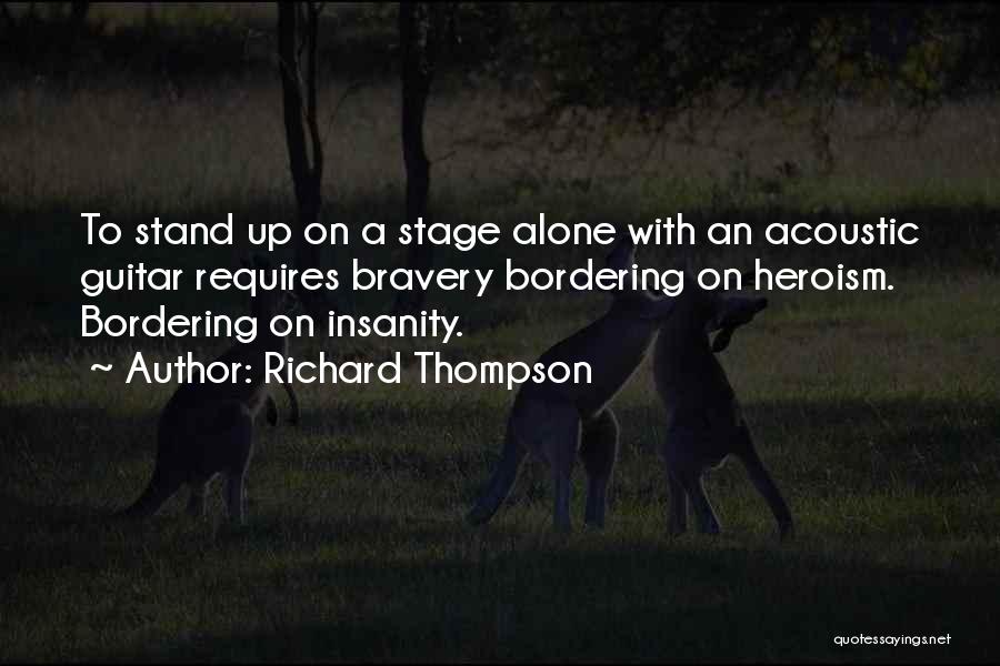 Acoustic Guitar Quotes By Richard Thompson