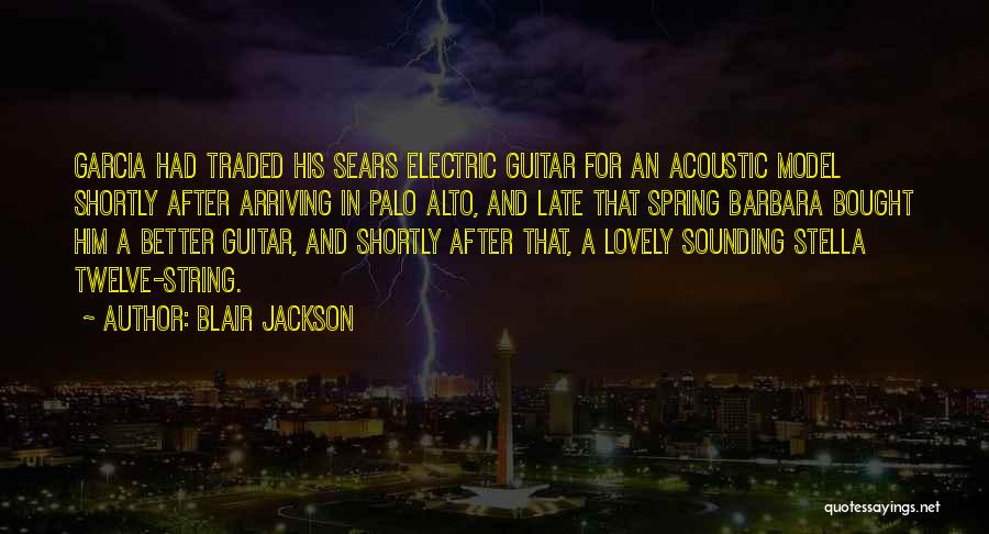 Acoustic Quotes By Blair Jackson