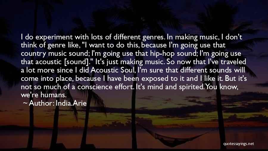 Acoustic Quotes By India.Arie