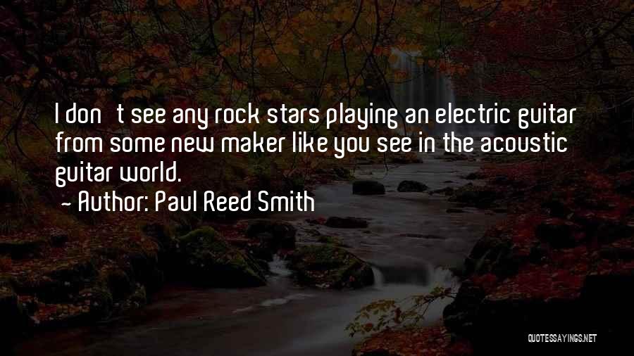 Acoustic Quotes By Paul Reed Smith