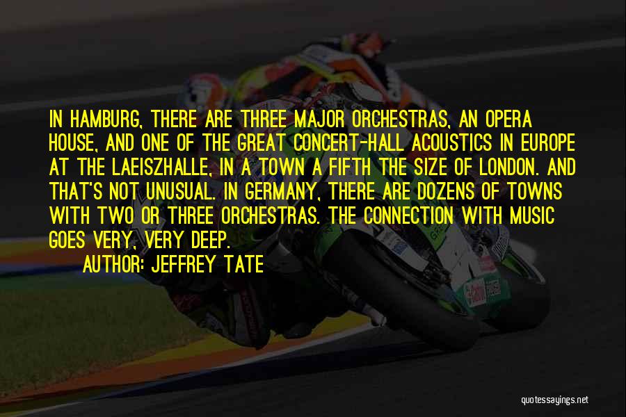 Acoustics Quotes By Jeffrey Tate