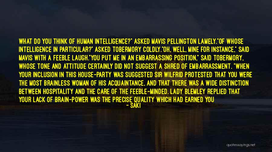 Acquaintance Party Quotes By Saki Acquaintance Party Quotes By Saki