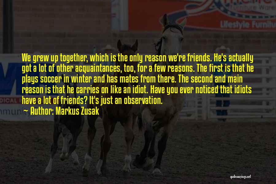 Acquaintances Quotes By Markus Zusak