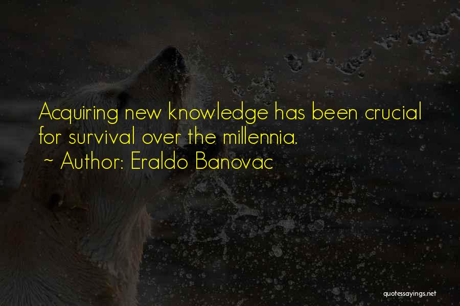 Acquiring Knowledge Quotes By Eraldo Banovac