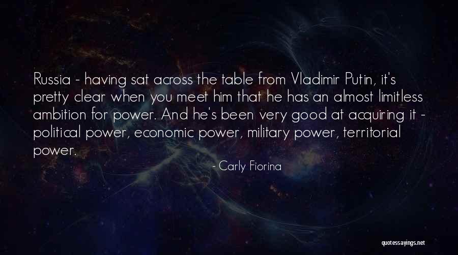 Acquiring Power Quotes By Carly Fiorina