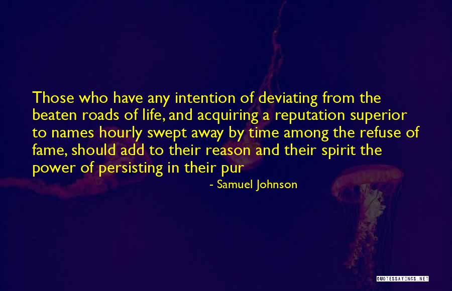 Acquiring Power Quotes By Samuel Johnson