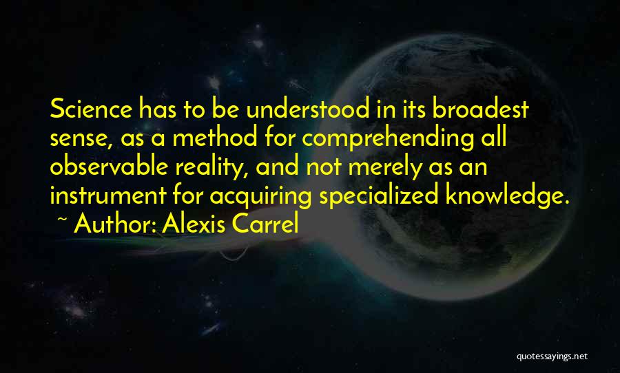 Acquiring Quotes By Alexis Carrel