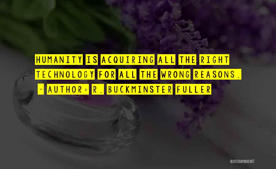 Acquiring Quotes By R. Buckminster Fuller