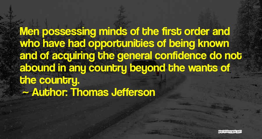 Acquiring Quotes By Thomas Jefferson