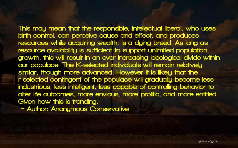 Acquiring Wealth Quotes By Anonymous Conservative