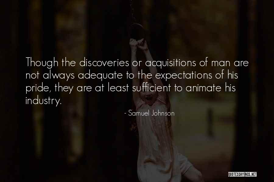 Acquisitions Quotes By Samuel Johnson