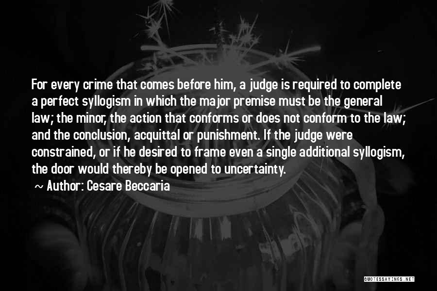 Acquittal Quotes By Cesare Beccaria