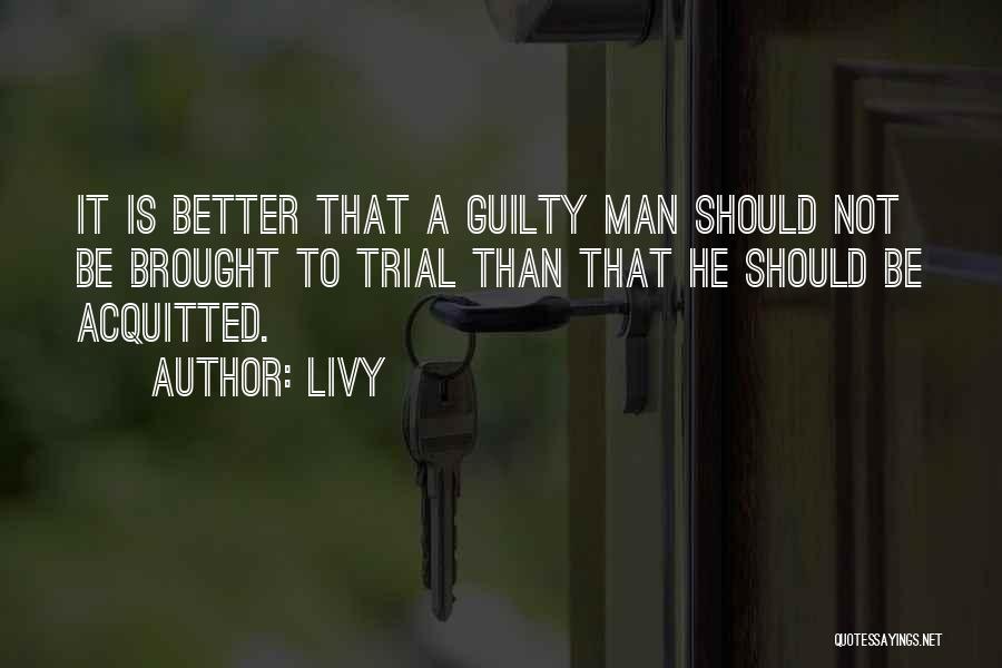 Acquitted Quotes By Livy