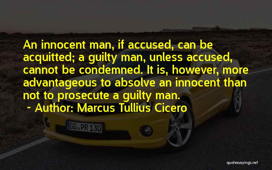 Acquitted Quotes By Marcus Tullius Cicero