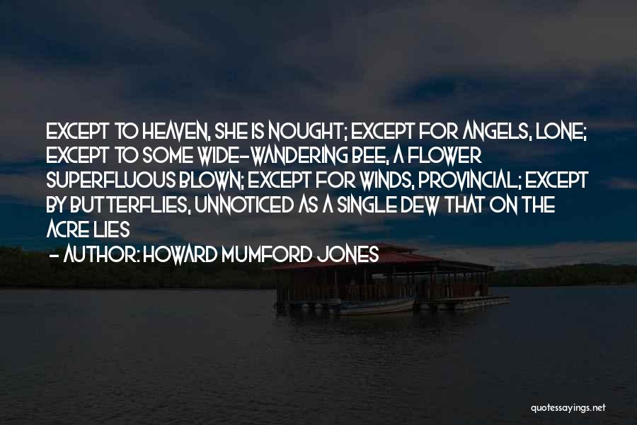 Acre Quotes By Howard Mumford Jones