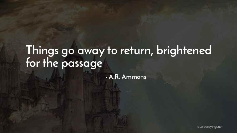 Acreditar Quotes By A.R. Ammons Acreditar Quotes By A.R. Ammons