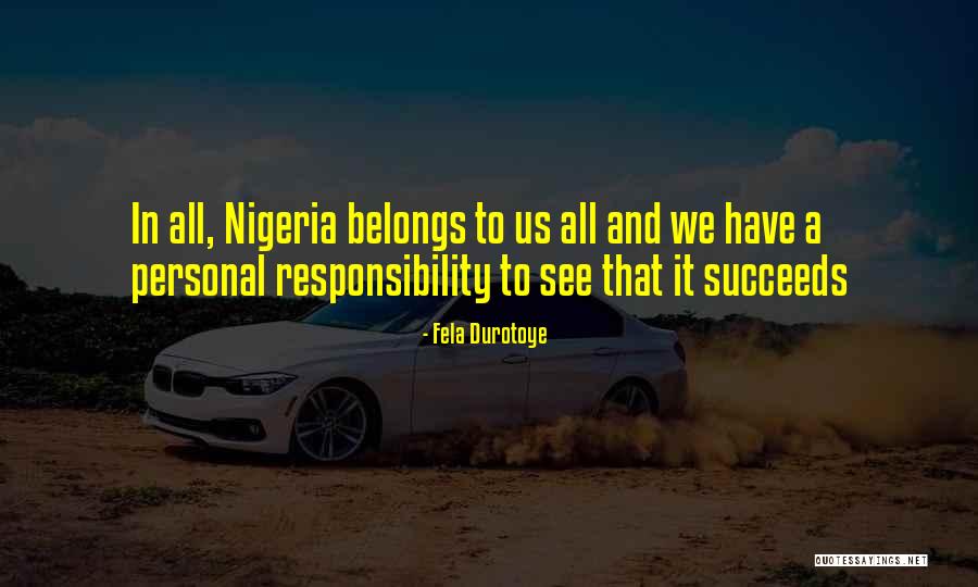Acritud Significado Quotes By Fela Durotoye Acritud Significado Quotes By Fela Durotoye