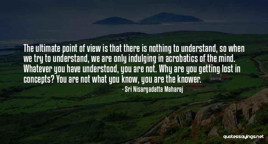 Acrobatics Quotes By Sri Nisargadatta Maharaj