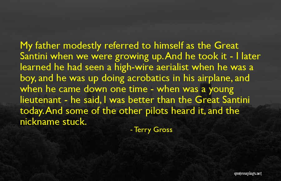 Acrobatics Quotes By Terry Gross