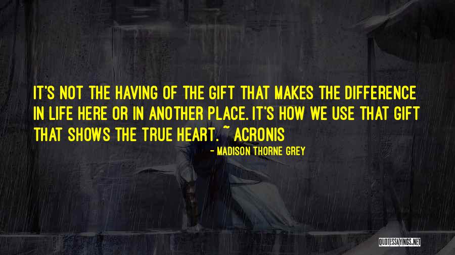 Acronis True Quotes By Madison Thorne Grey Acronis True Quotes By Madison Thorne Grey