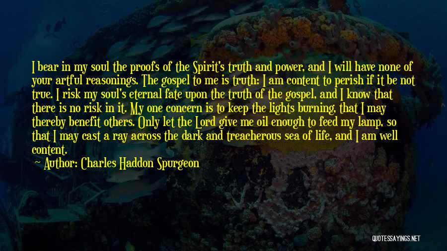 Across The Sea Quotes By Charles Haddon Spurgeon
