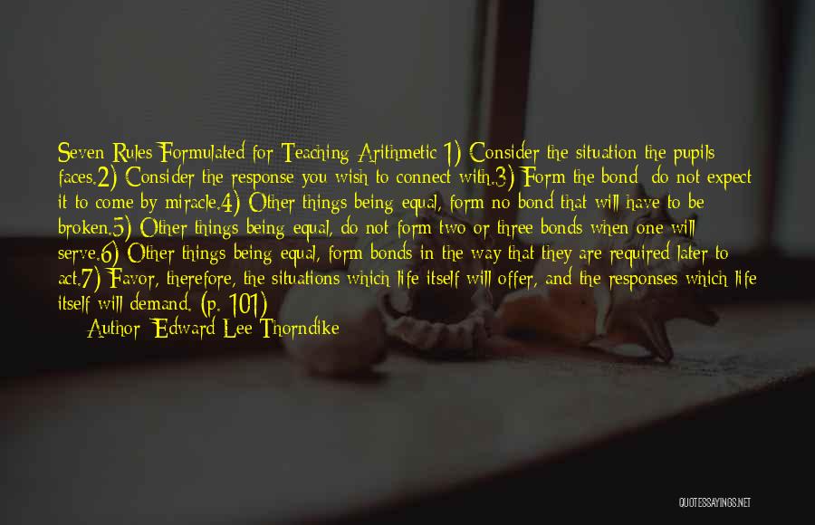 Act 3 Quotes By Edward Lee Thorndike