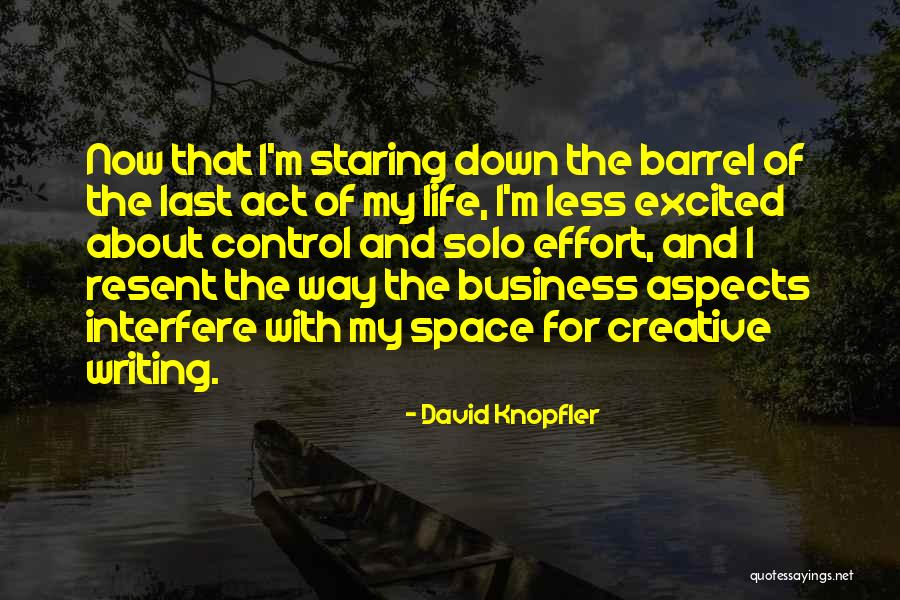 Act Now Quotes By David Knopfler