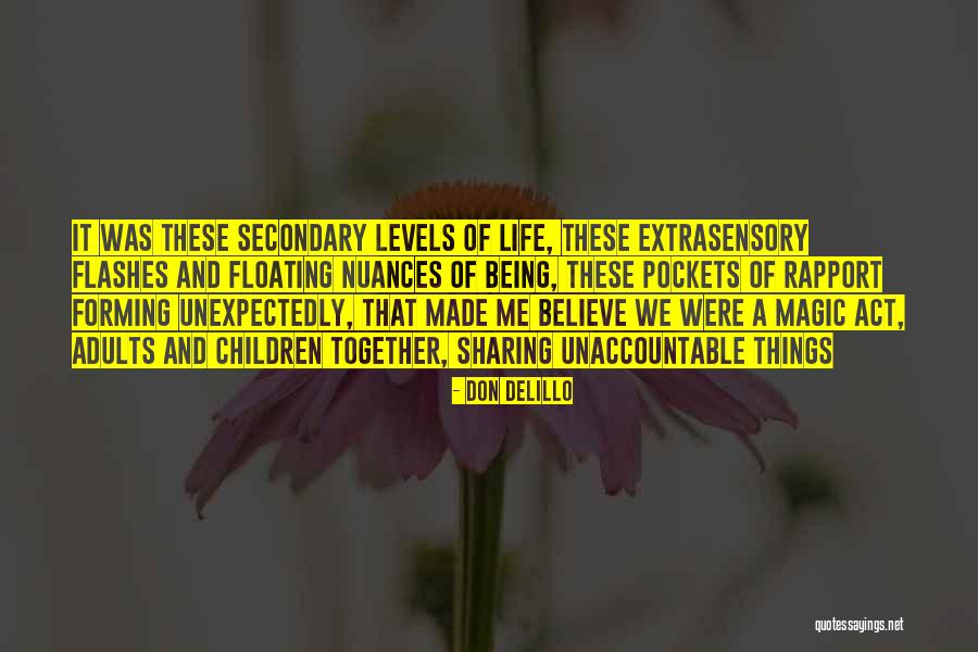 Act Of Sharing Quotes By Don DeLillo Act Of Sharing Quotes By Don DeLillo