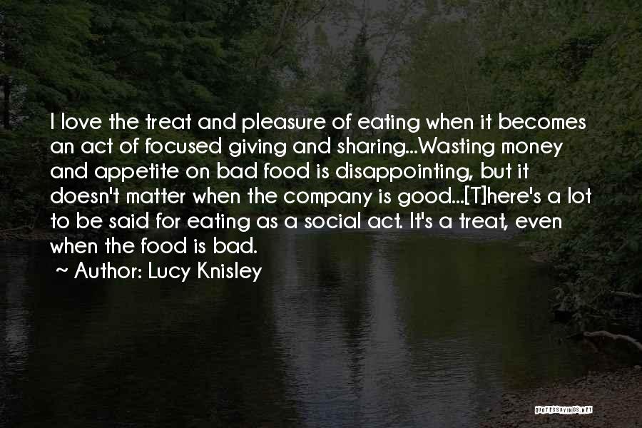 Act Of Sharing Quotes By Lucy Knisley
