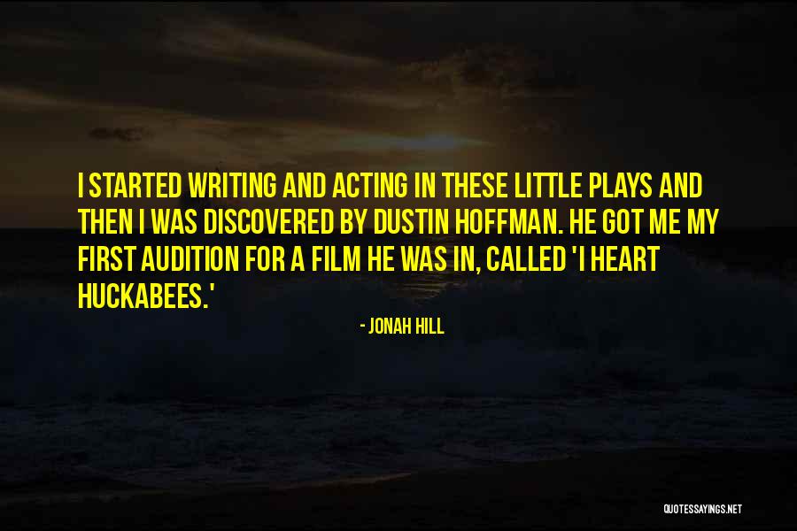 Acting Audition Quotes By Jonah Hill Acting Audition Quotes By Jonah Hill