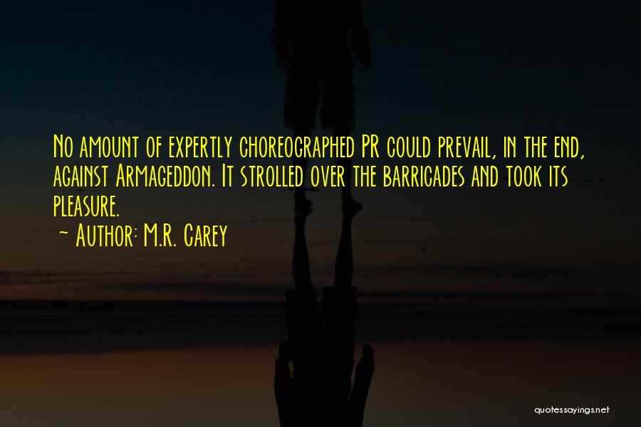 Acting Brand New Quotes By M.R. Carey