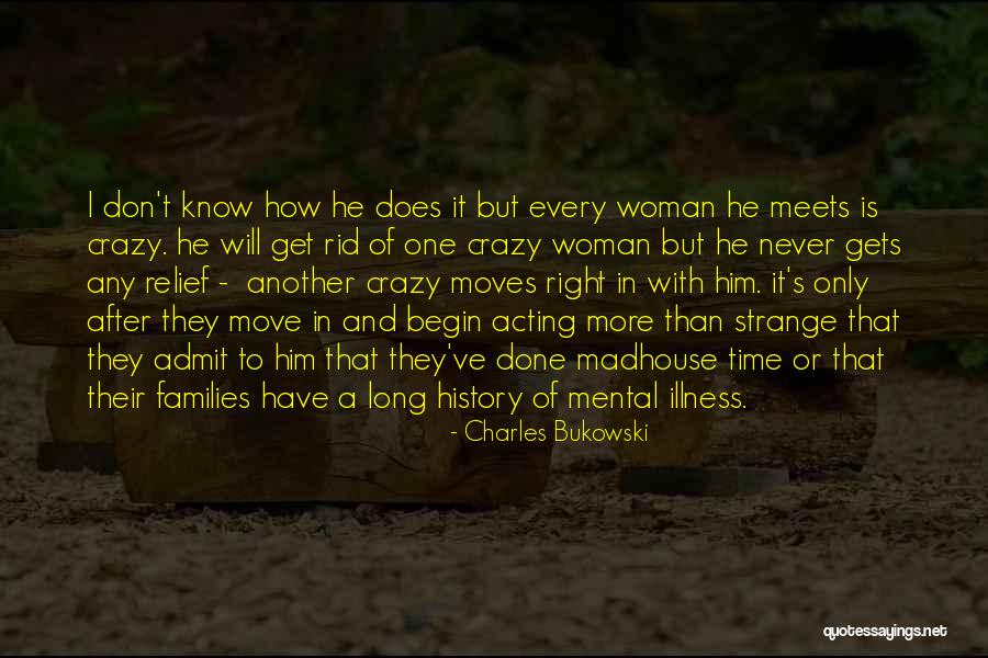 Acting Crazy Quotes By Charles Bukowski Acting Crazy Quotes By Charles Bukowski