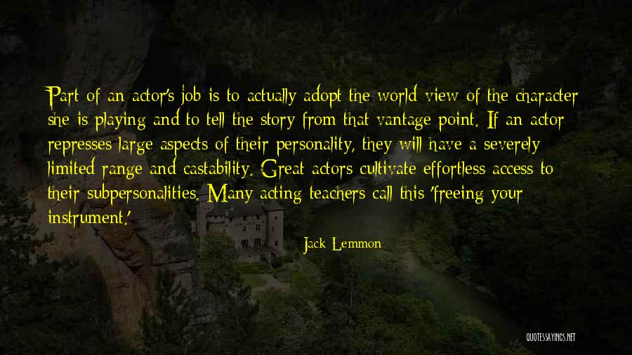 Acting From Actors Quotes By Jack Lemmon Acting From Actors Quotes By Jack Lemmon