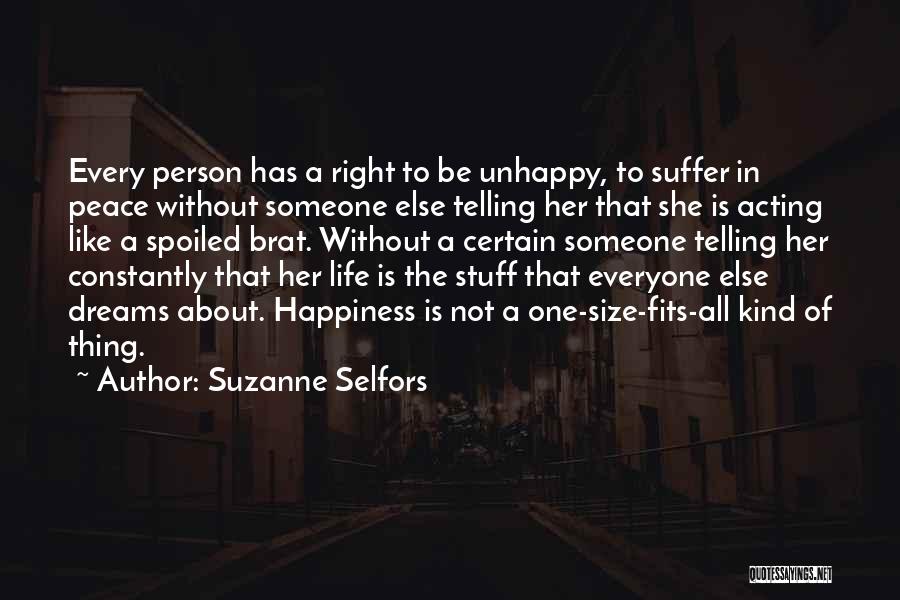 Acting Right Quotes By Suzanne Selfors