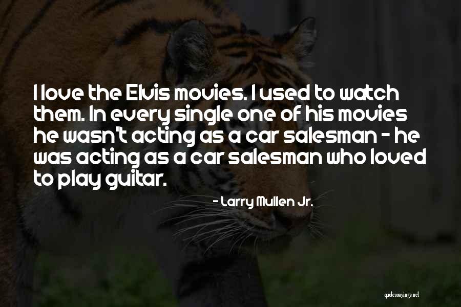 Acting Single Quotes By Larry Mullen Jr. Acting Single Quotes By Larry Mullen Jr.