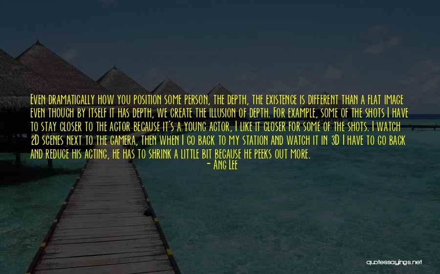 Acting Young Quotes By Ang Lee Acting Young Quotes By Ang Lee