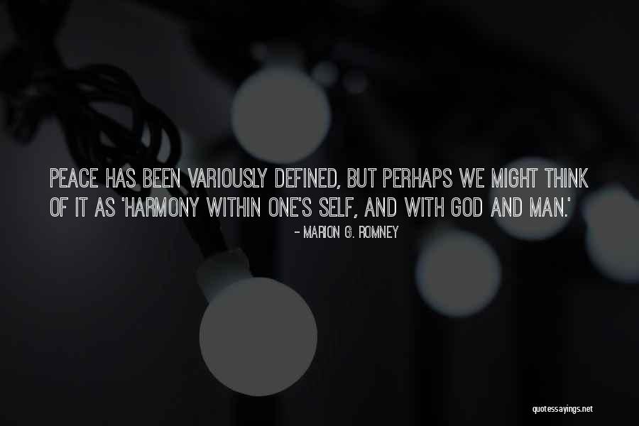 Actinion Quotes By Marion G. Romney Actinion Quotes By Marion G. Romney