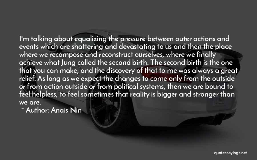 Action And Change Quotes By Anais Nin