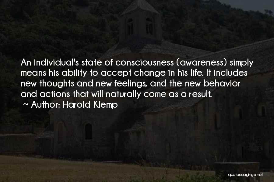 Action And Change Quotes By Harold Klemp