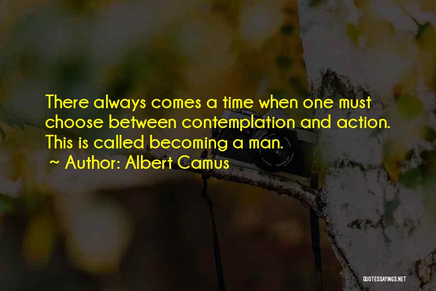 Action And Contemplation Quotes By Albert Camus