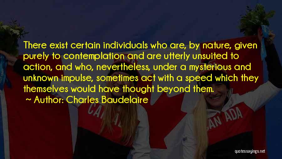 Action And Contemplation Quotes By Charles Baudelaire