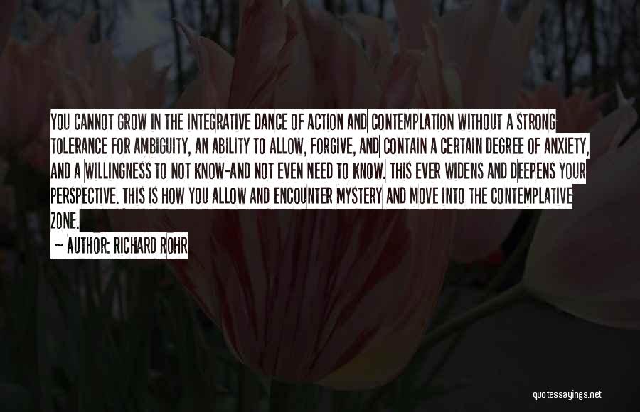 Action And Contemplation Quotes By Richard Rohr