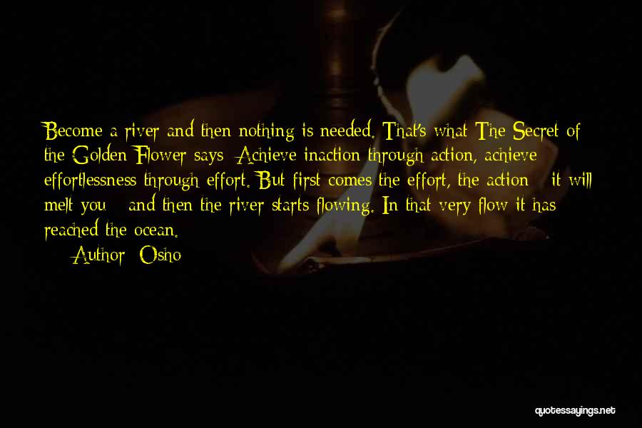 Action And Inaction Quotes By Osho