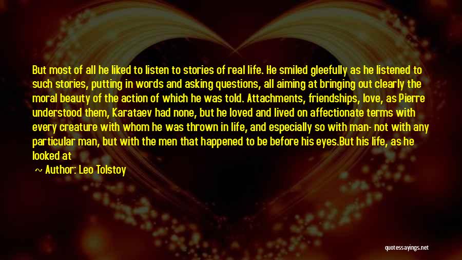 Action And Love Quotes By Leo Tolstoy