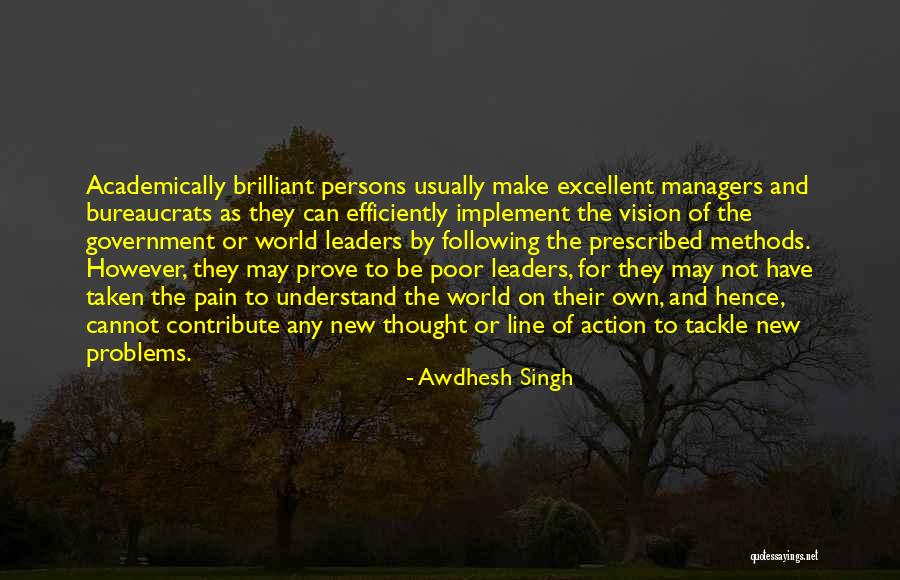 Action And Vision Quotes By Awdhesh Singh