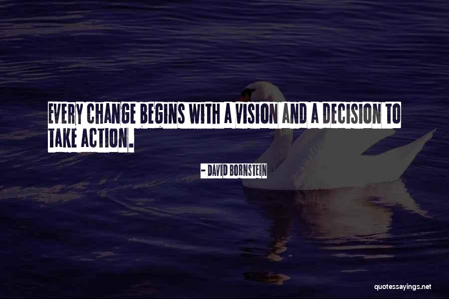 Action And Vision Quotes By David Bornstein