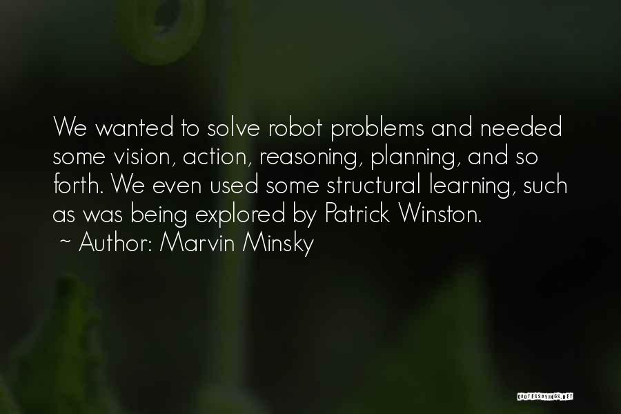 Action And Vision Quotes By Marvin Minsky