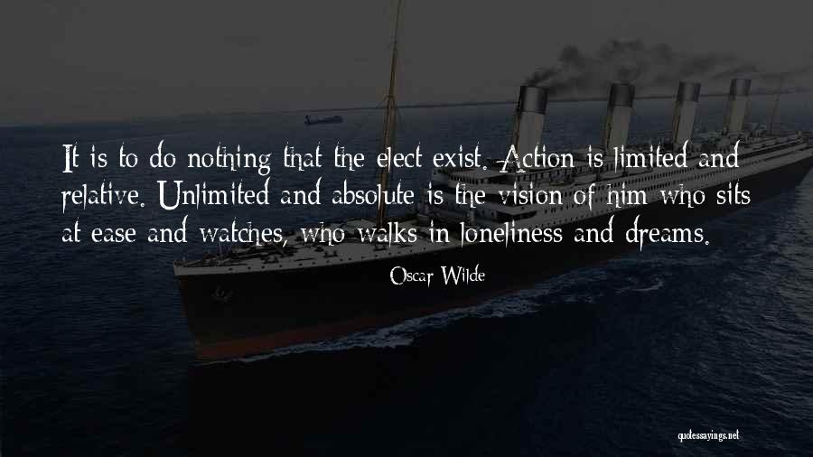 Action And Vision Quotes By Oscar Wilde